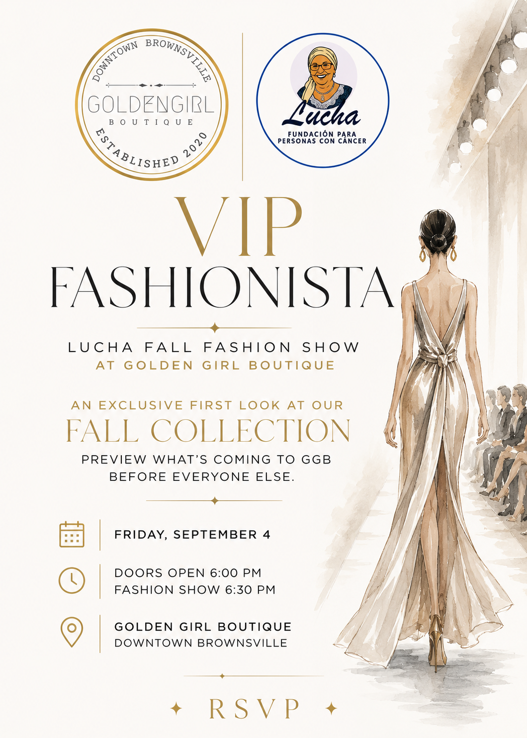 First Friday x Lucha Fall Fashion Show