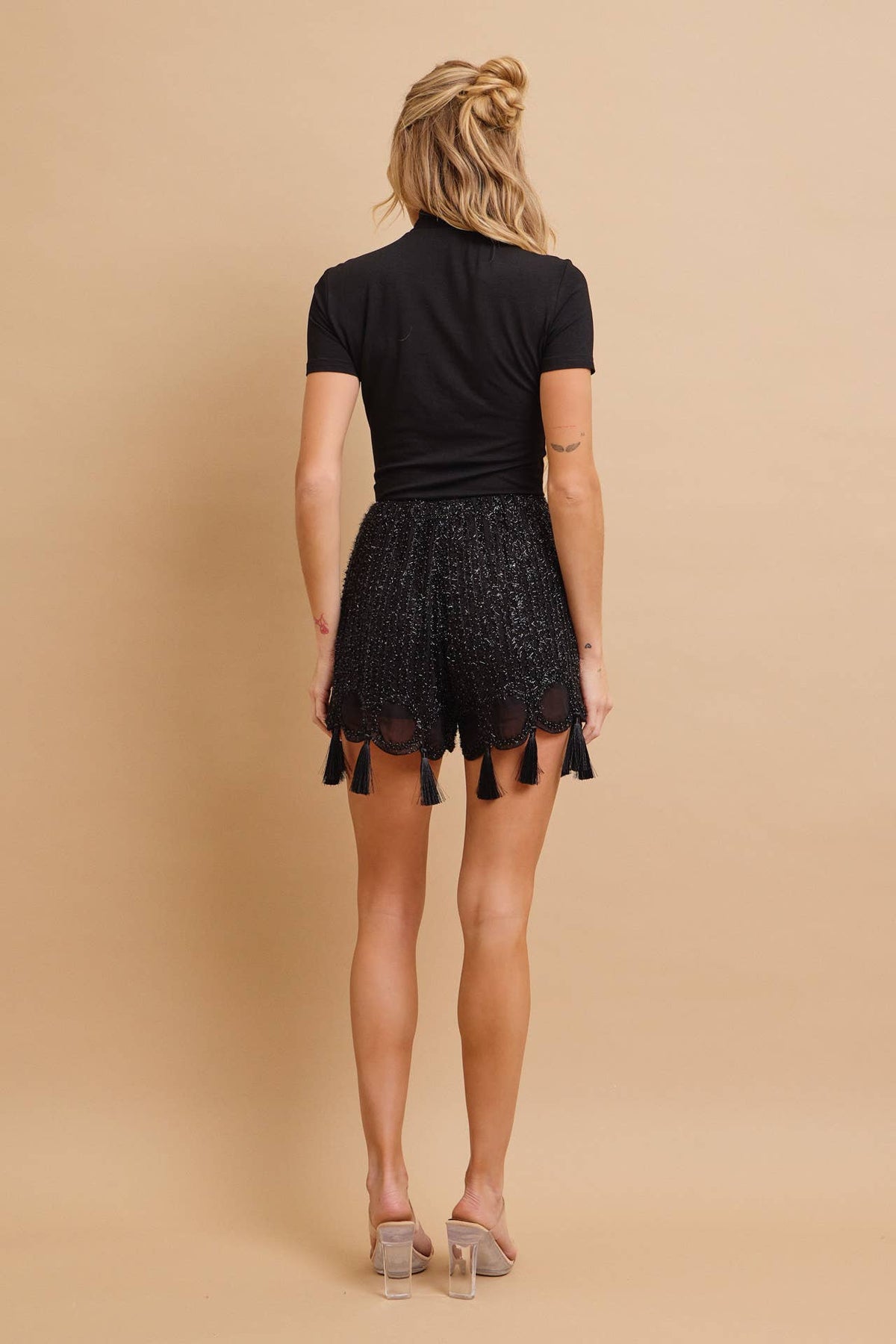 Roxanne Beaded Shorts