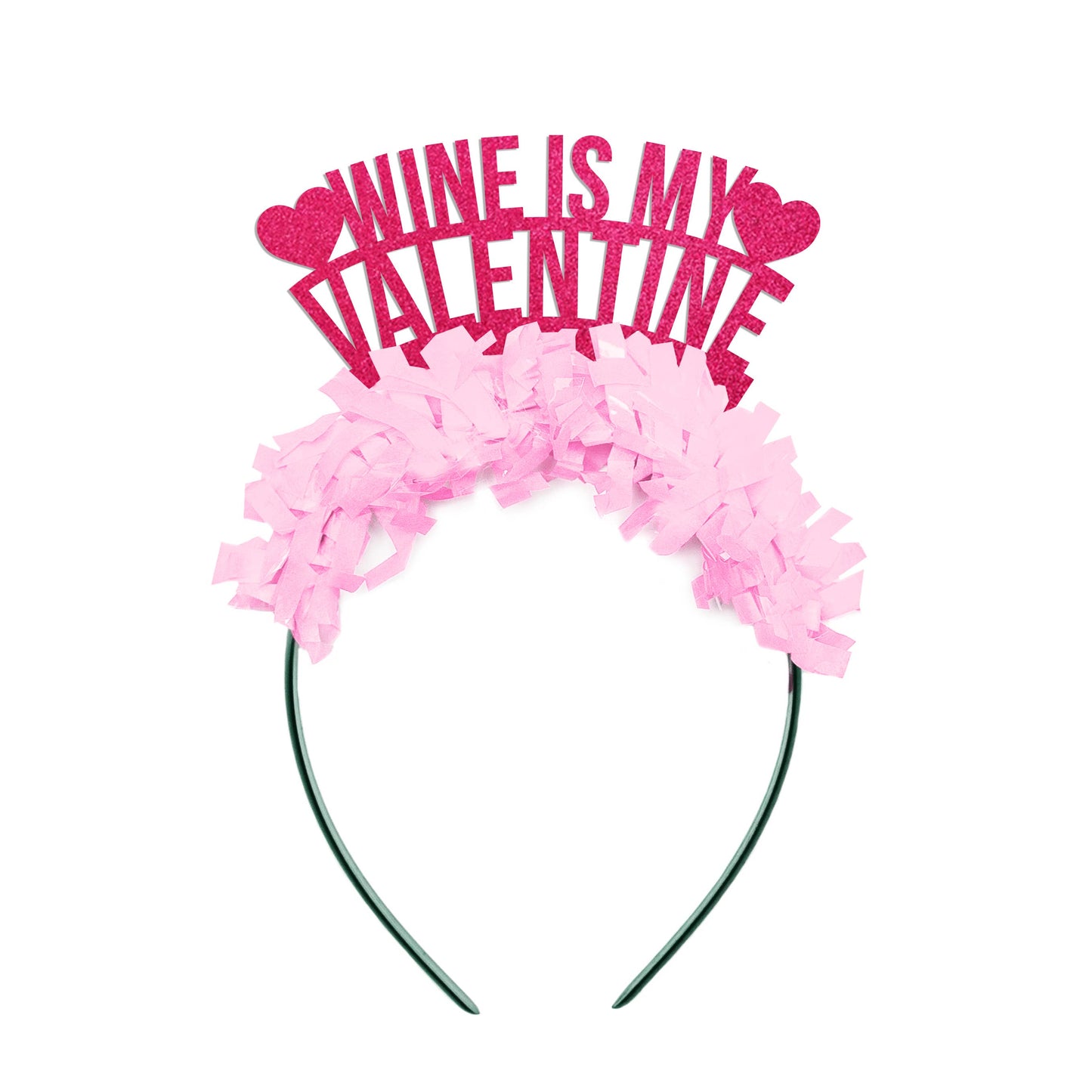 Wine Lovers Valentines Party Crown Headband