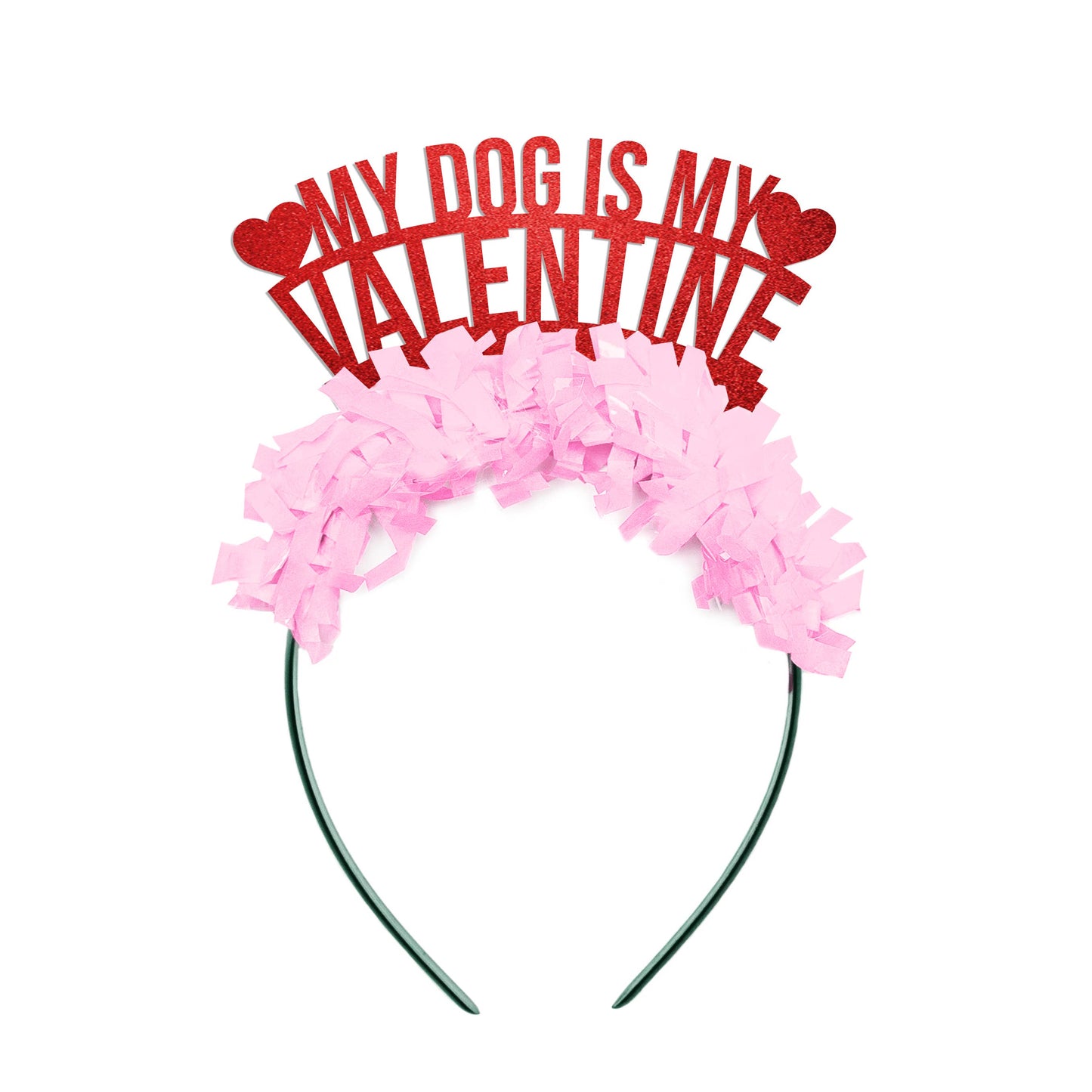 Dog Lovers Valentines Party Crown Headband