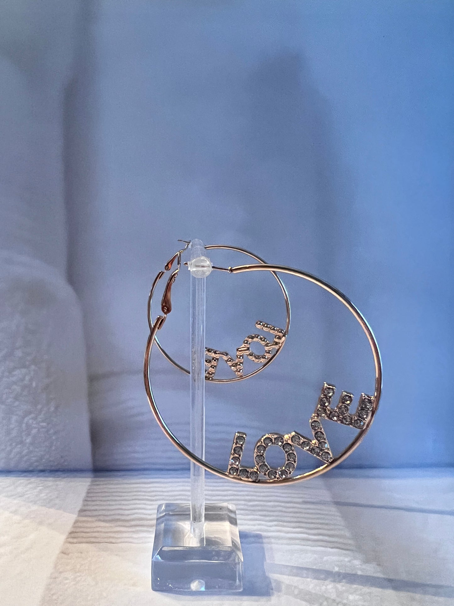 LOVE Hoops Earrings