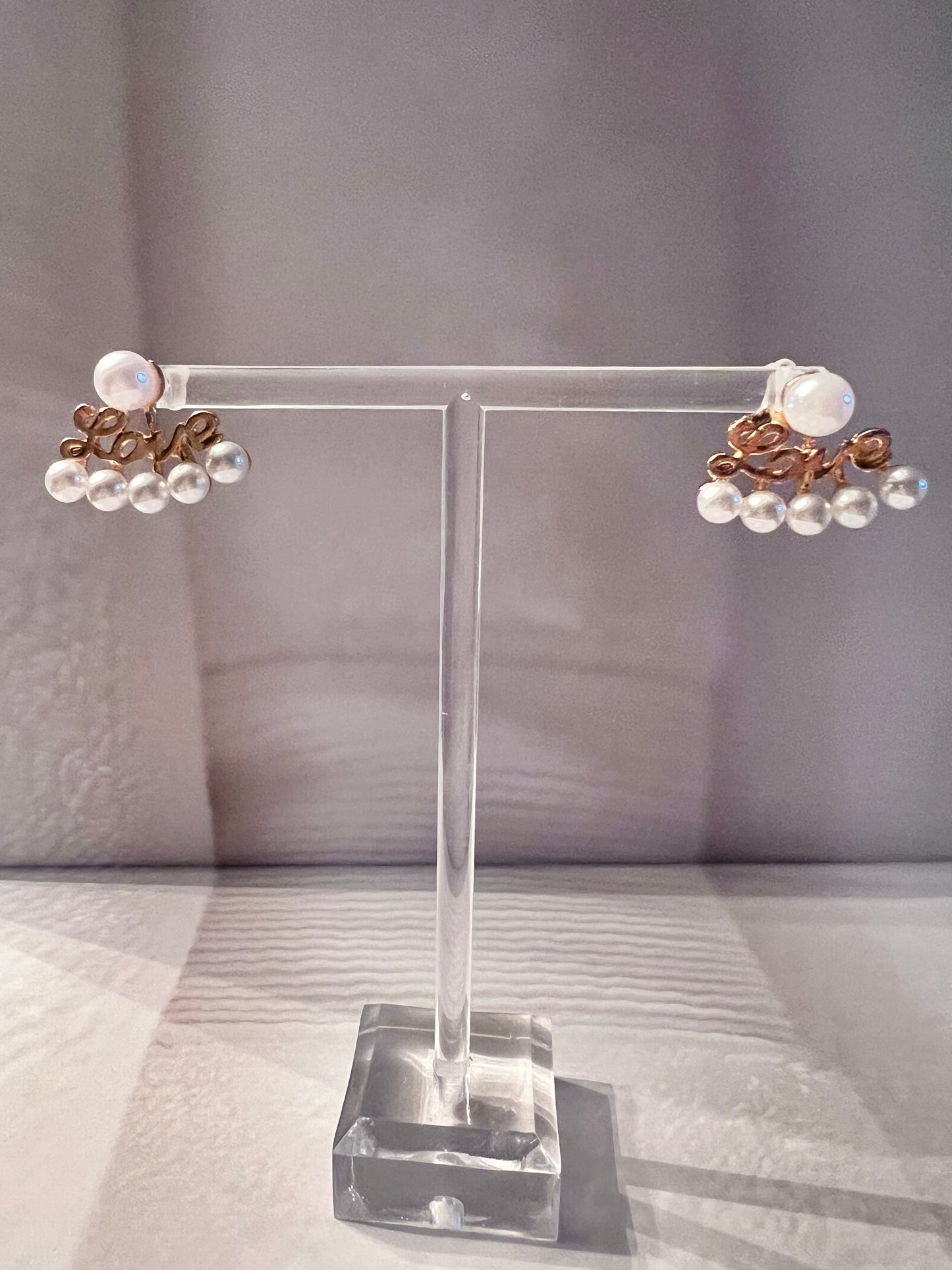Love Pearl Set Earrings