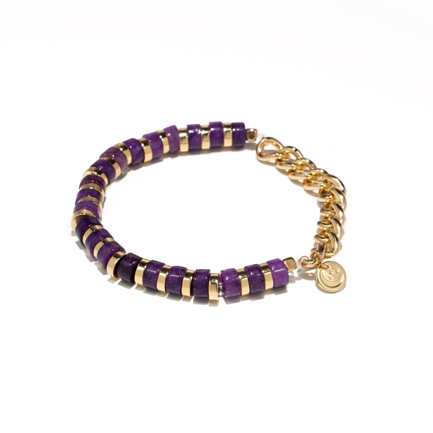 Soul Stacks Bracelet Bar Chain Reaction Collection Open Stoc: White Howlite