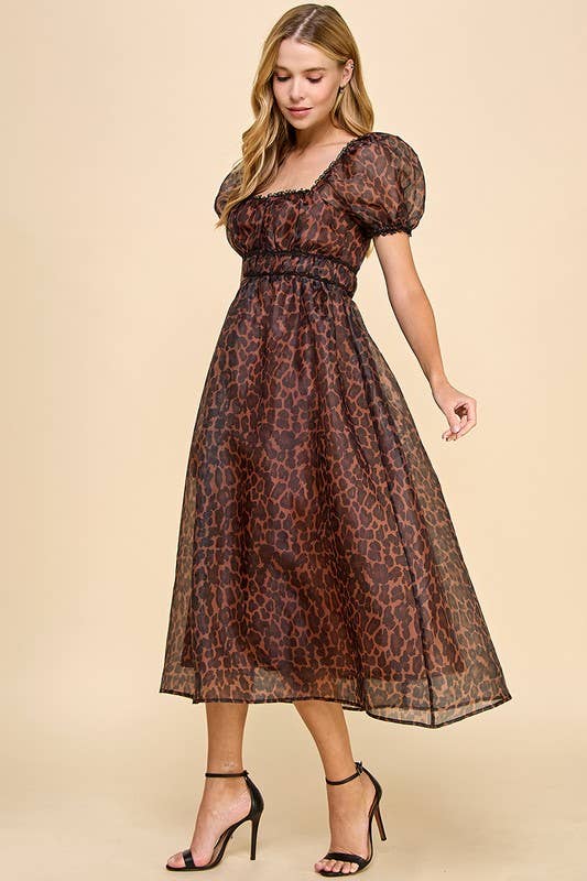 Leopard Mariana Dress