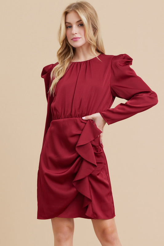 Jeanine Ruffle Dress