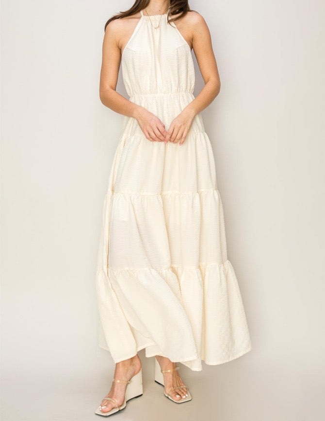 Angelina Dress in Cream