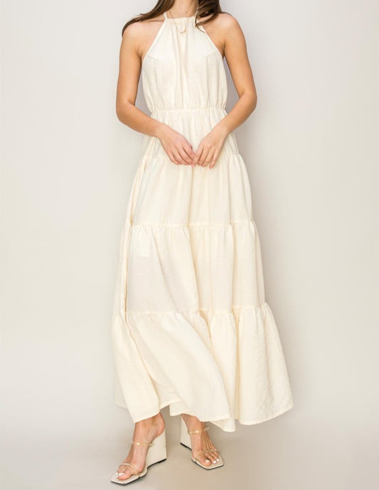 Angelina Dress in Cream