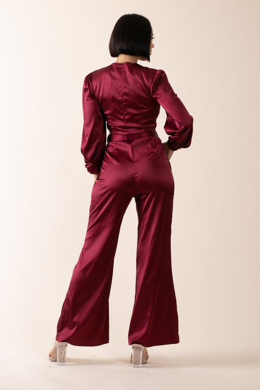 Sandra Pant Silk Set