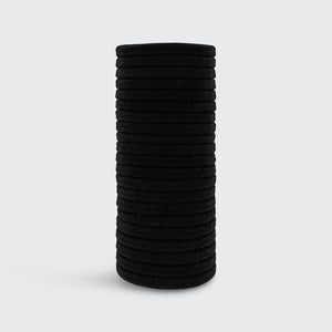 Eco-Friendly Nylon Elastics 20pc set - Black