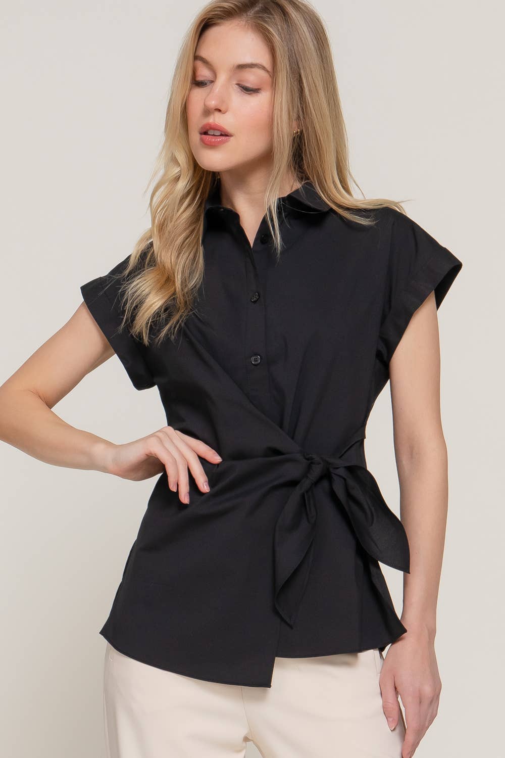 Ella Short Dolman Sleeve Top