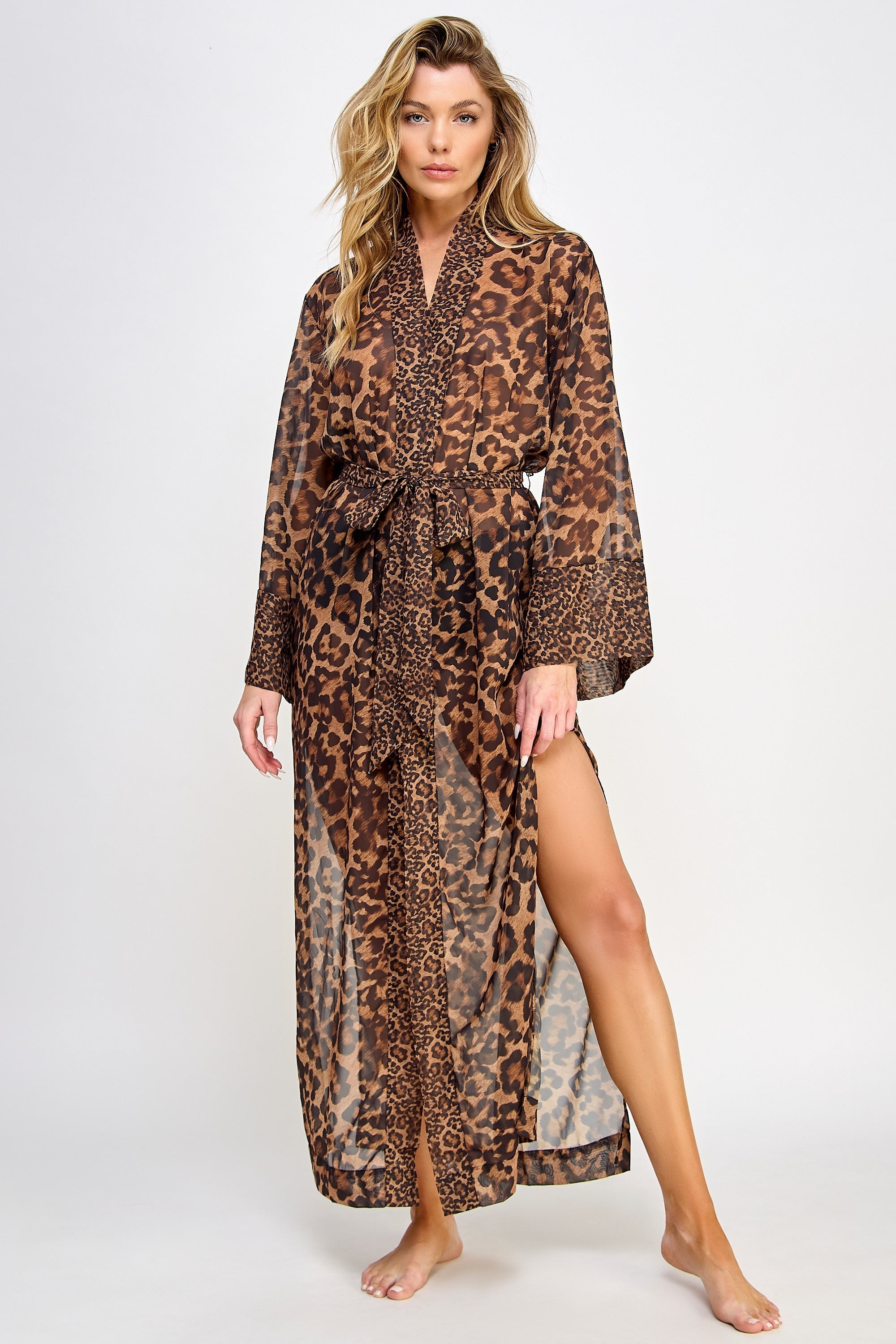 Katt Leopard Robe