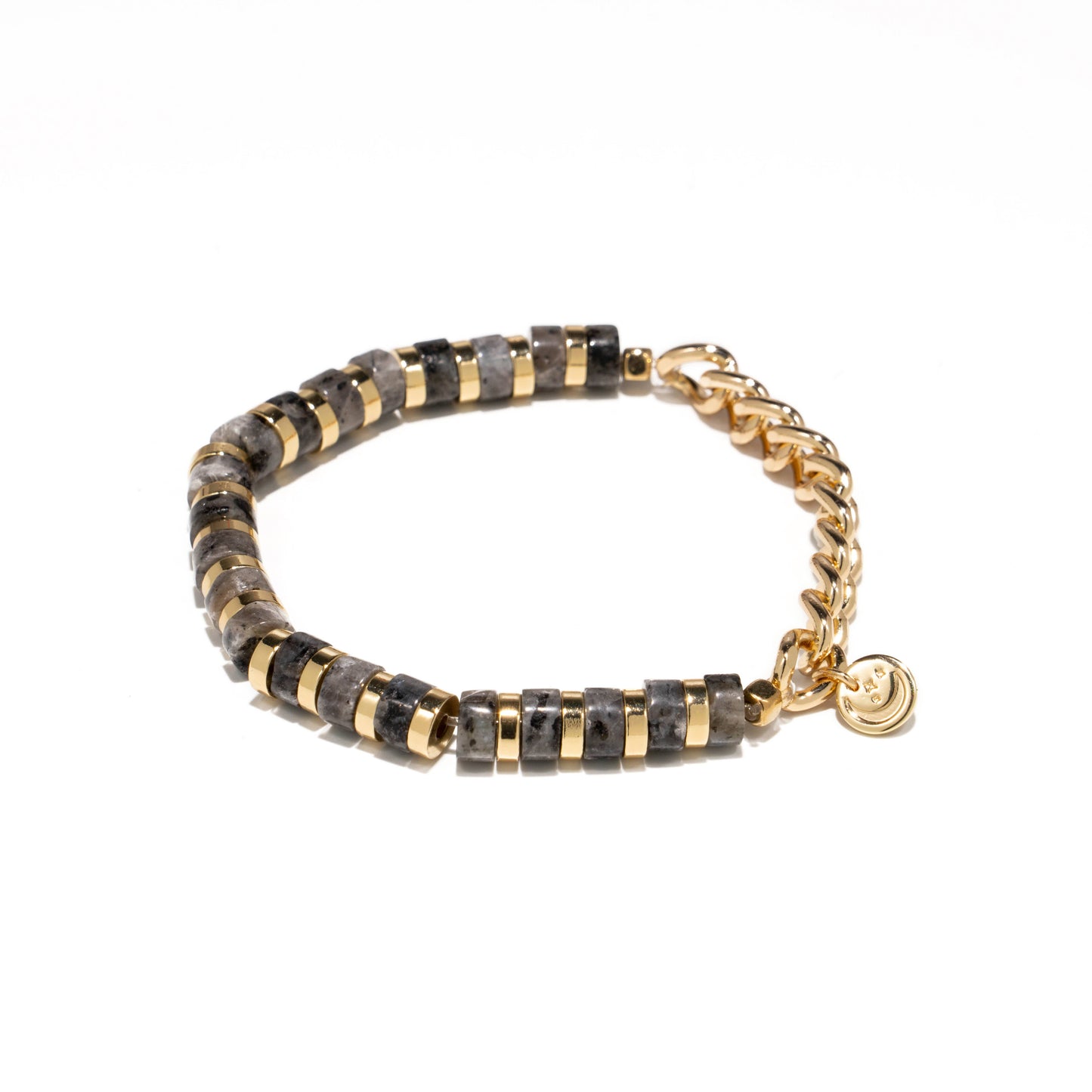 Soul Stacks Bracelet Bar Chain Reaction Collection Open Stoc: White Howlite