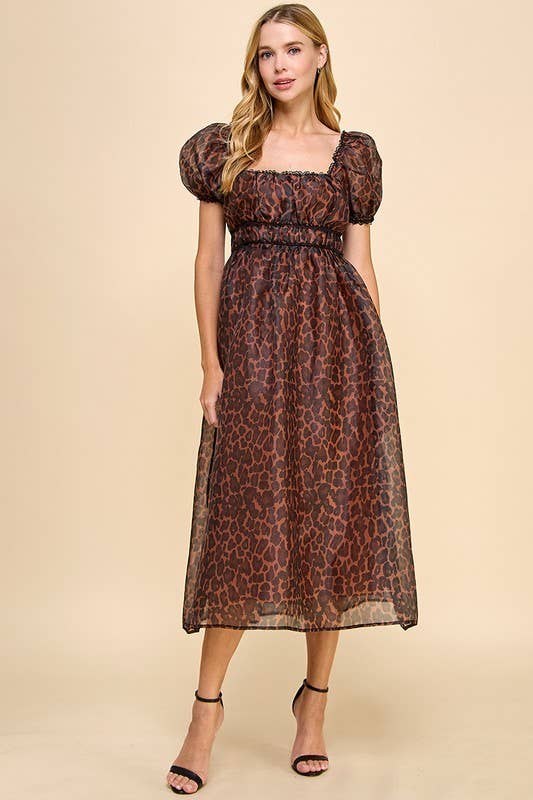 Leopard Mariana Dress