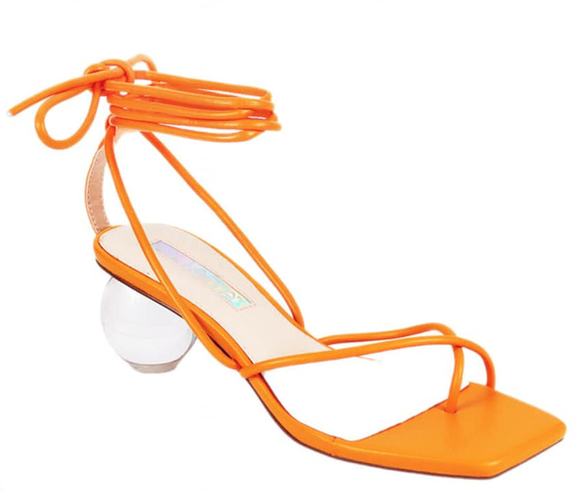 Mandarin Block Heel