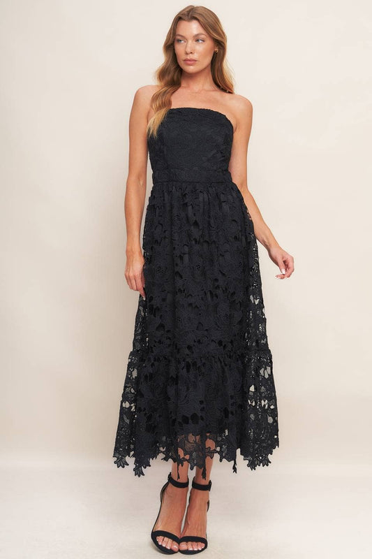 Fany Lace Black Dress