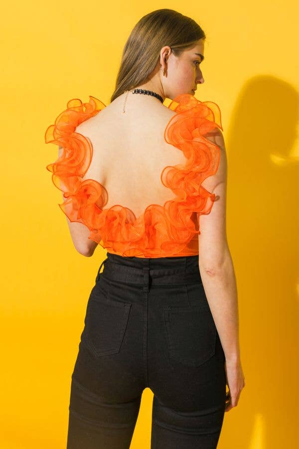 A knit bodysuit - JT9423