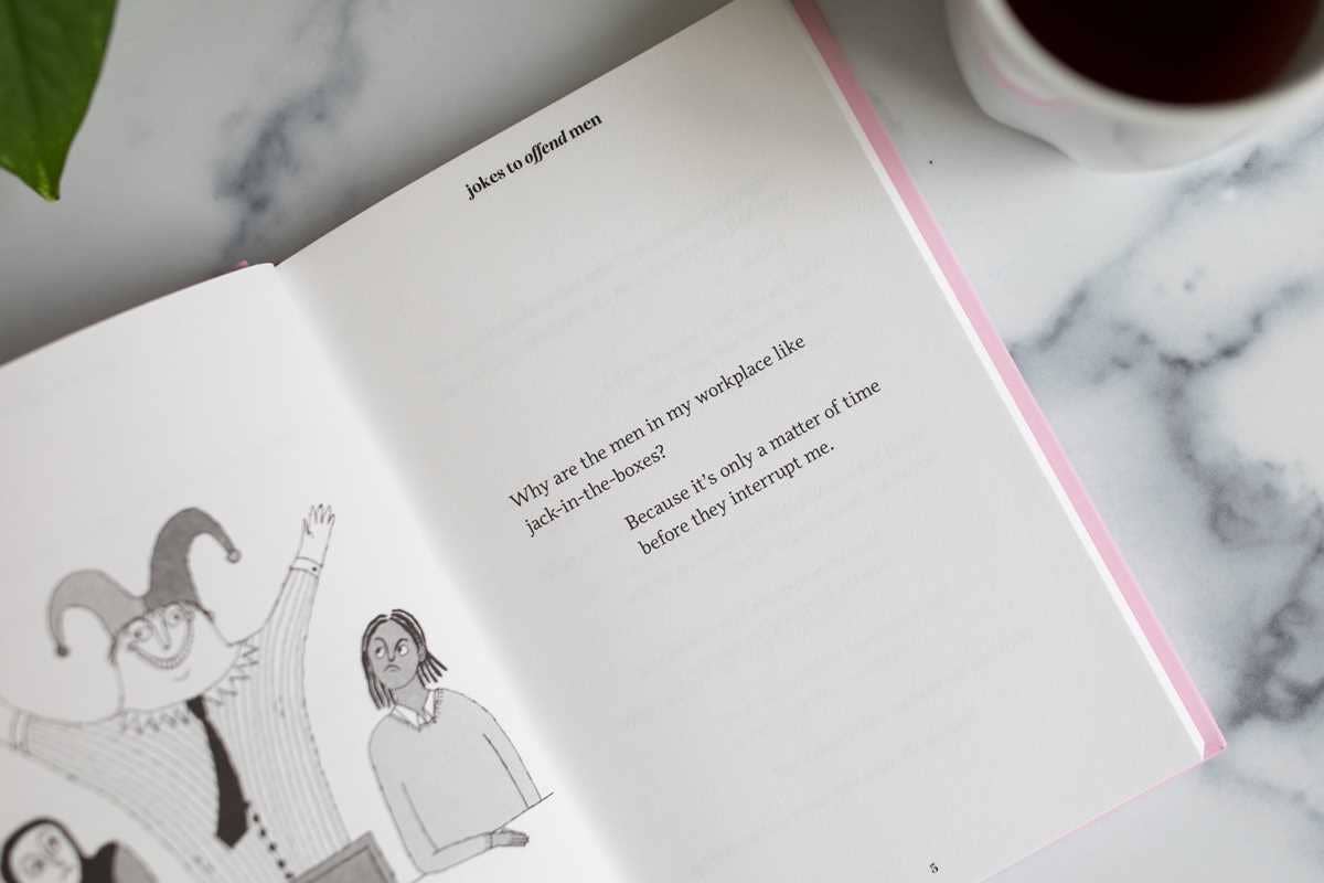 Jokes to Offend Men by Allison  Kelley: Hardcover; 176 pages / English