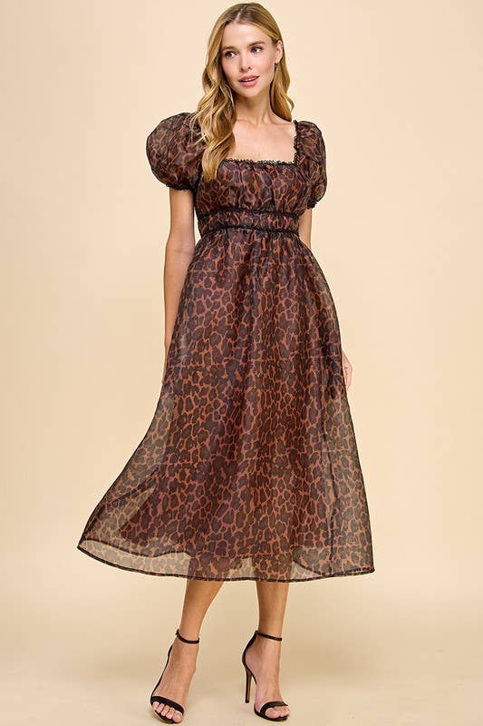 Leopard Mariana Dress