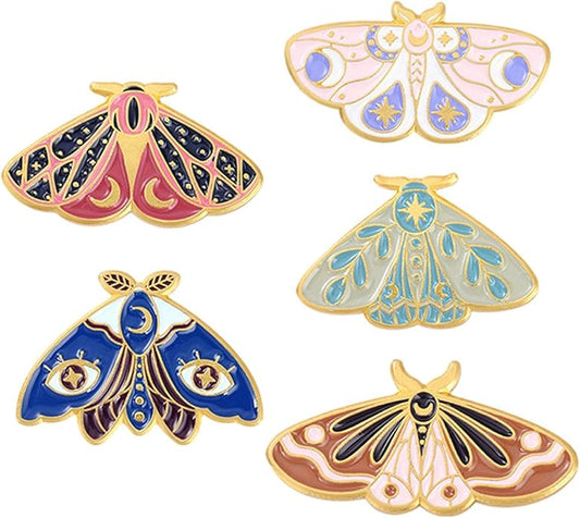 Beauty Moth Pins