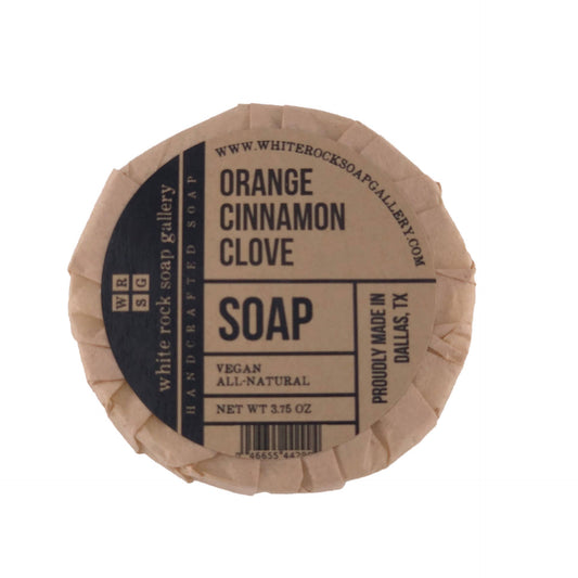 Vegan Handmade Soap: Orange Cinnamon Clove