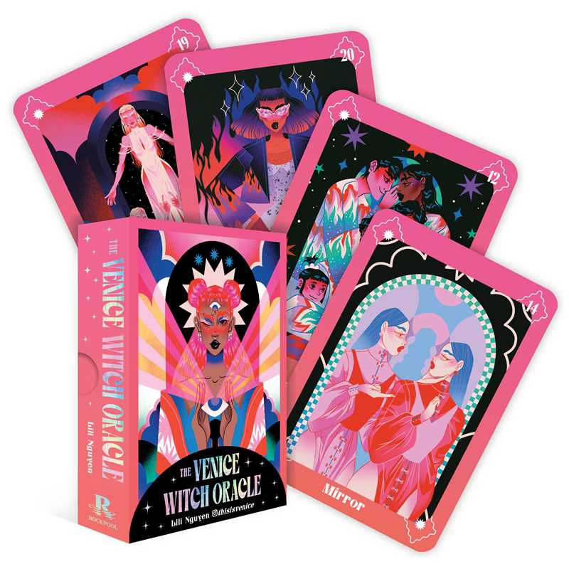 Venice Witch Oracle by Lili Nguyen: Flashcards; 88 pages / English