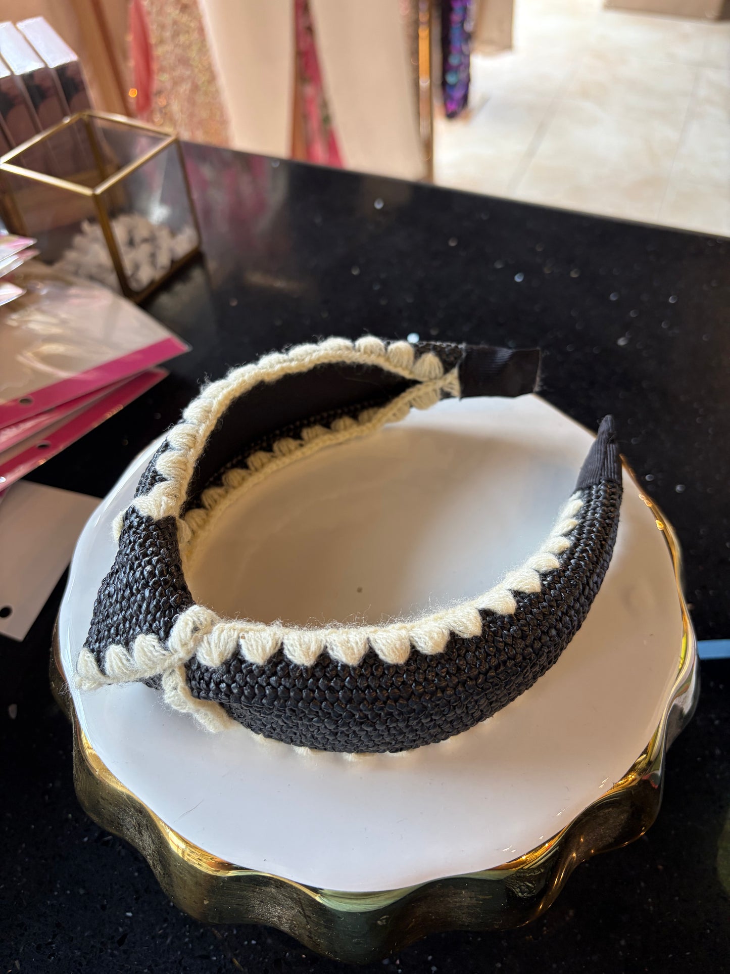 Ivory Edge Headband