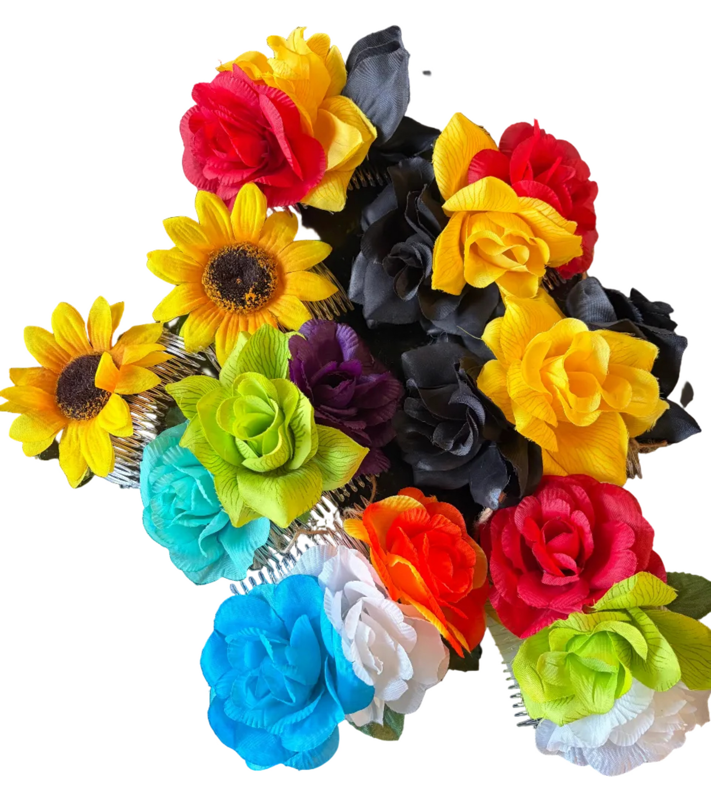 Flower Hair Combs