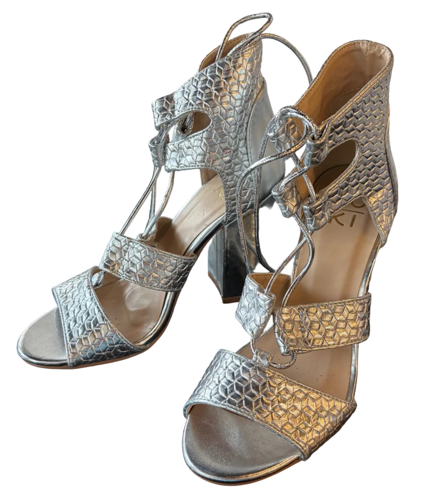 Silver Siren Heel