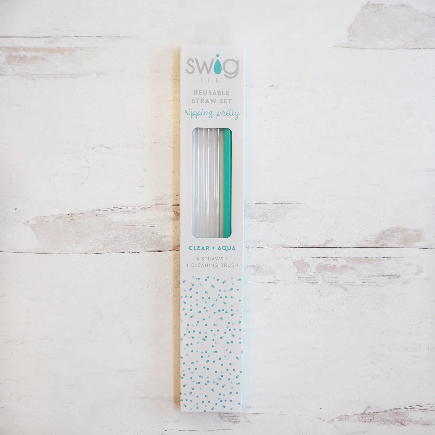 Sipping Pretty Reusable Straw Set
