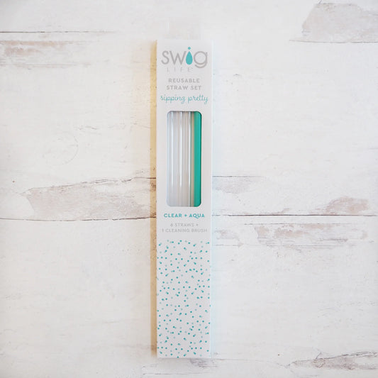 Sipping Pretty Reusable Straw Set