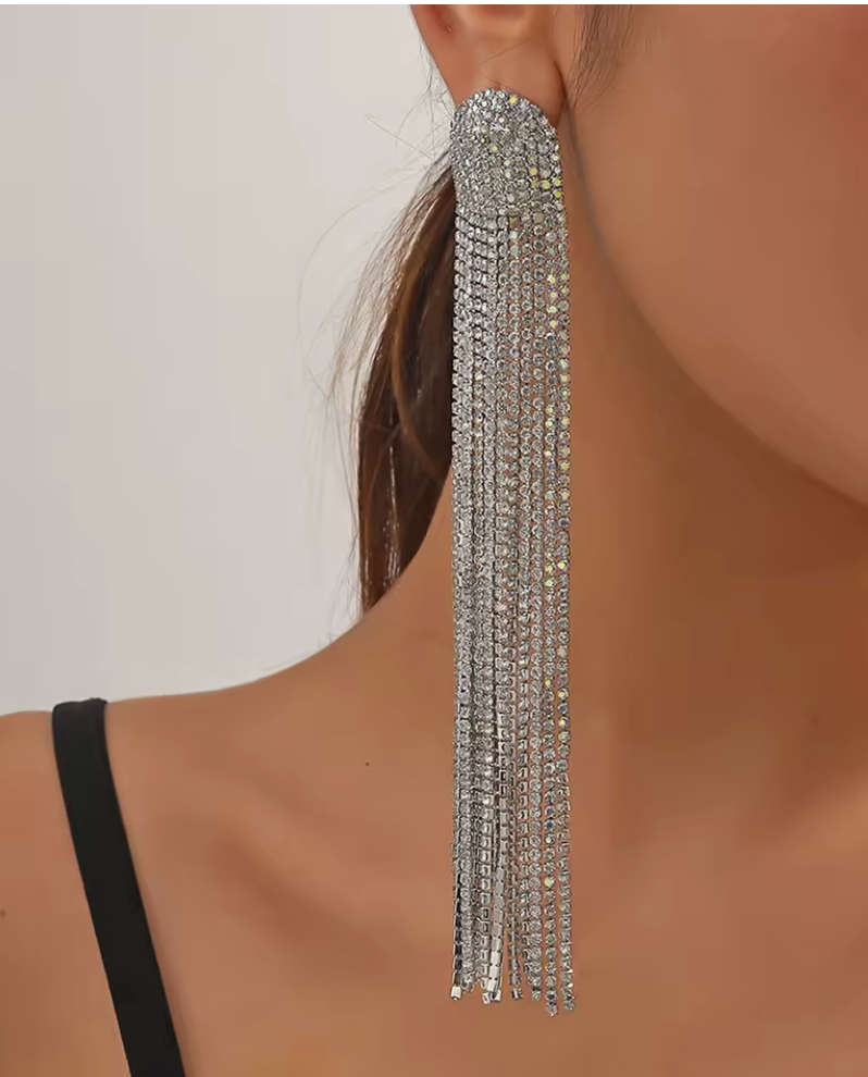 Long Tassel Earrings