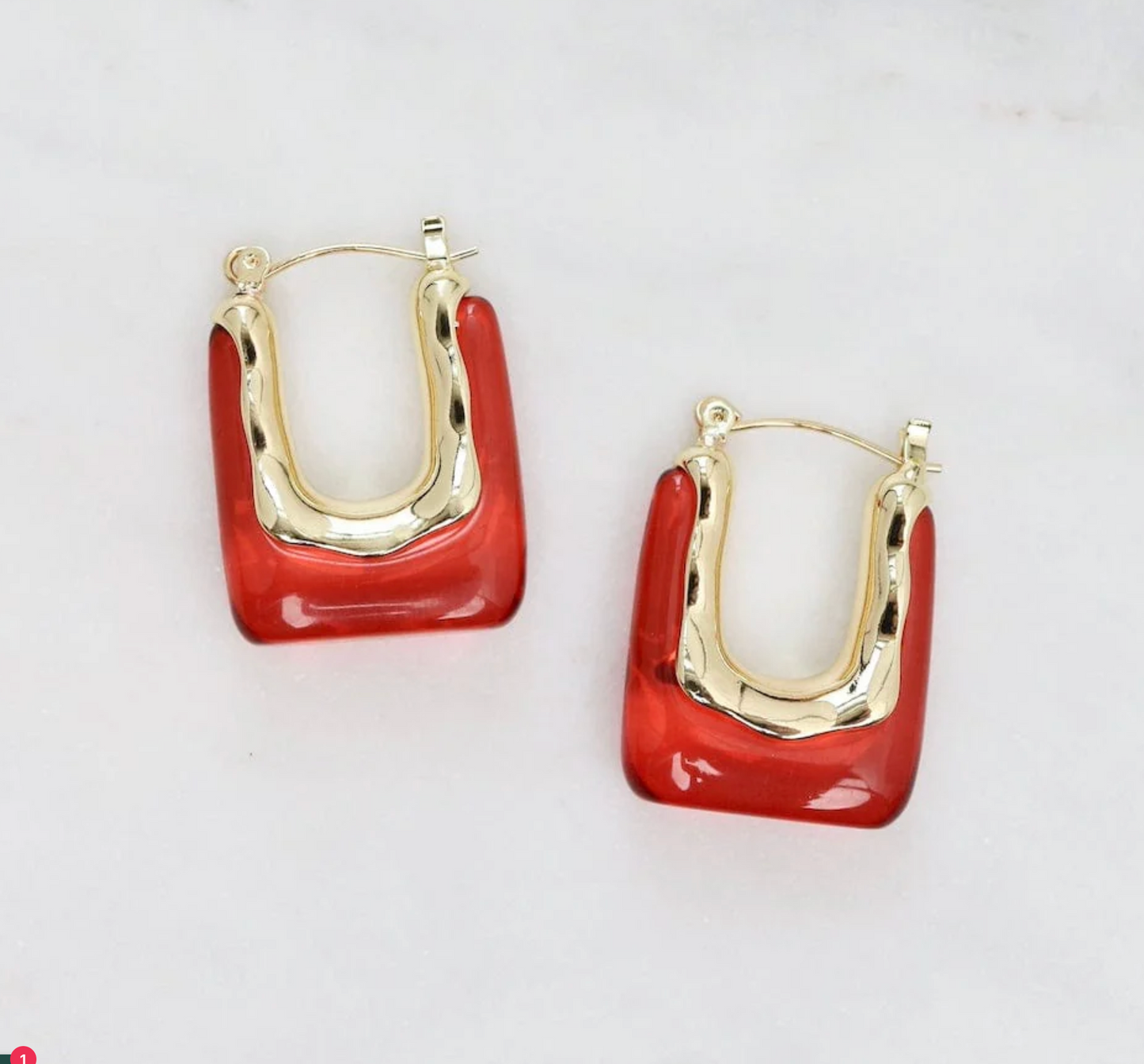 Retro Orange Hoops