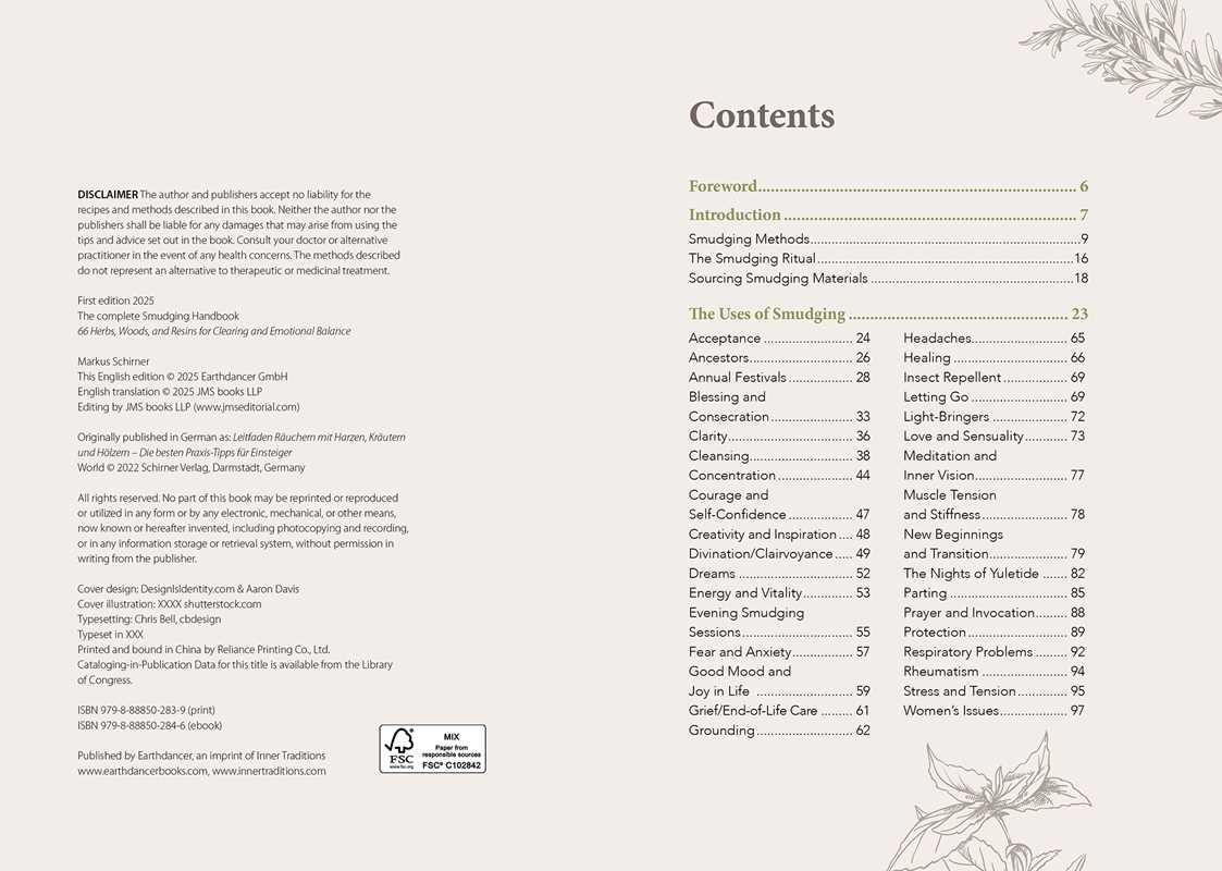 Complete Smudging Handbook by Markus Schirner: Paperback; 176 pages / English