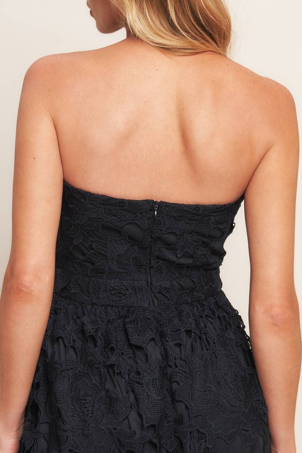 Fany Lace Black Dress