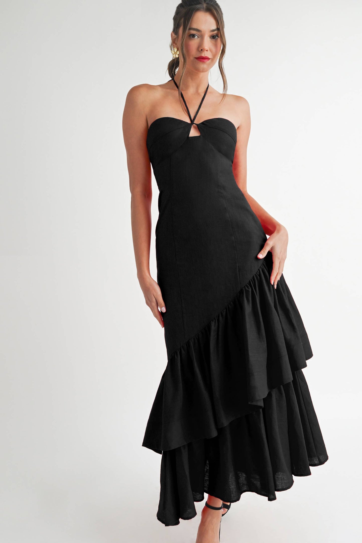 Aisha Ruffle Dress