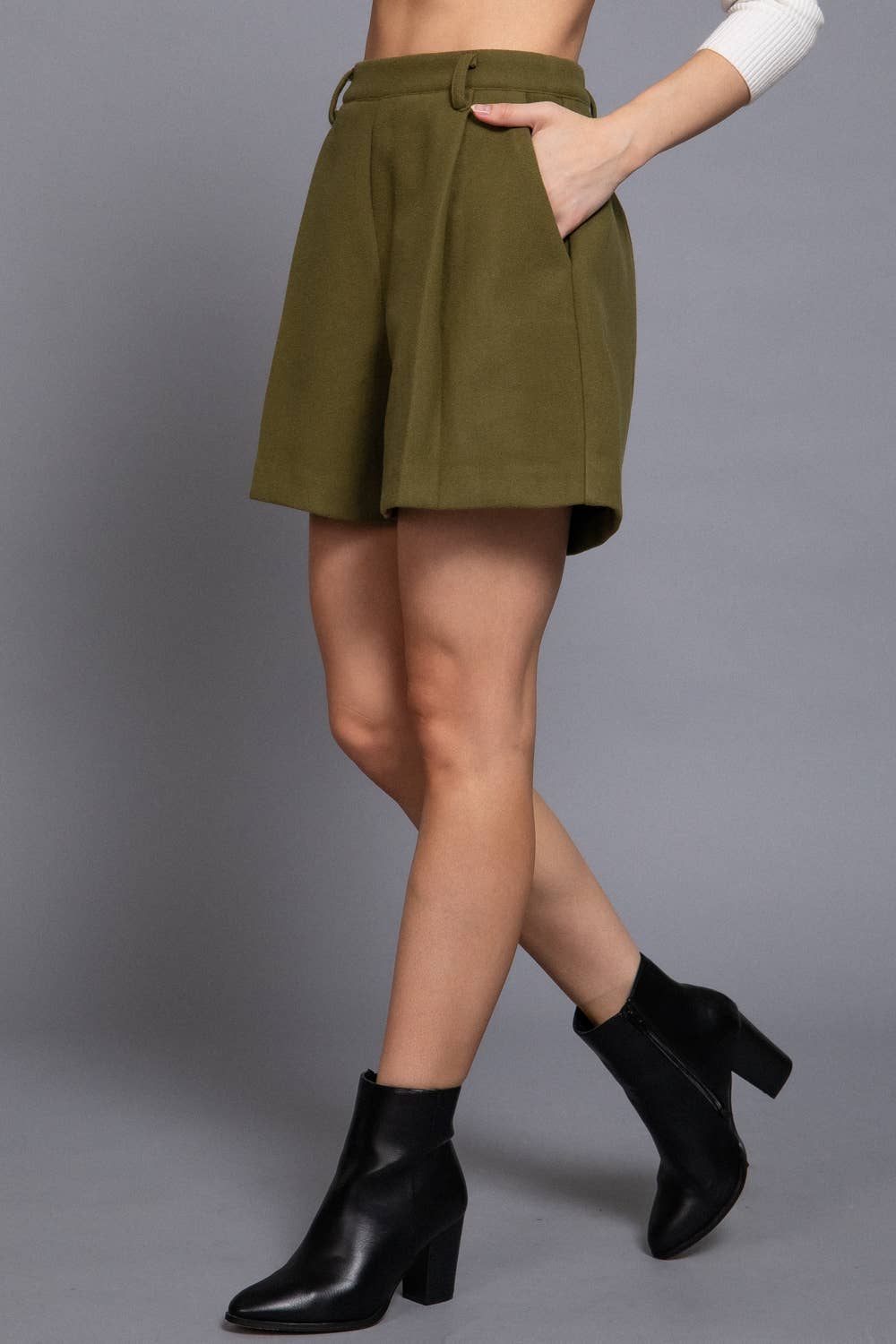 Hannah Pleated Soft Shorts