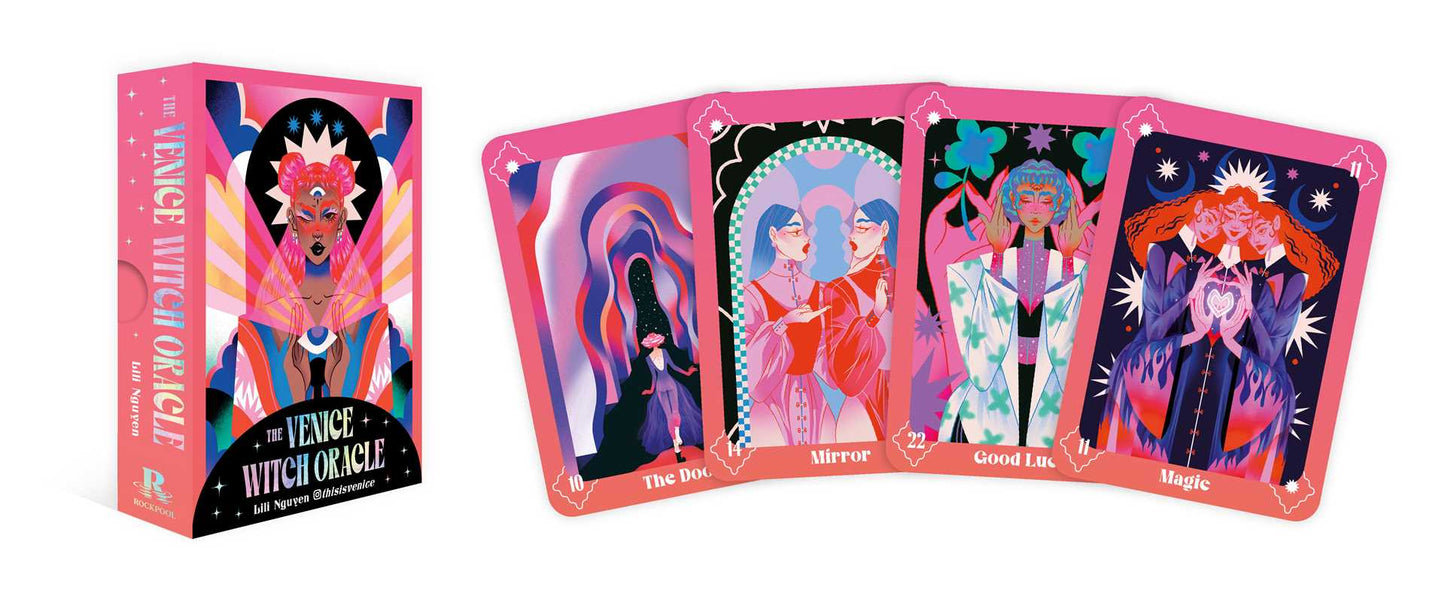 Venice Witch Oracle by Lili Nguyen: Flashcards; 88 pages / English