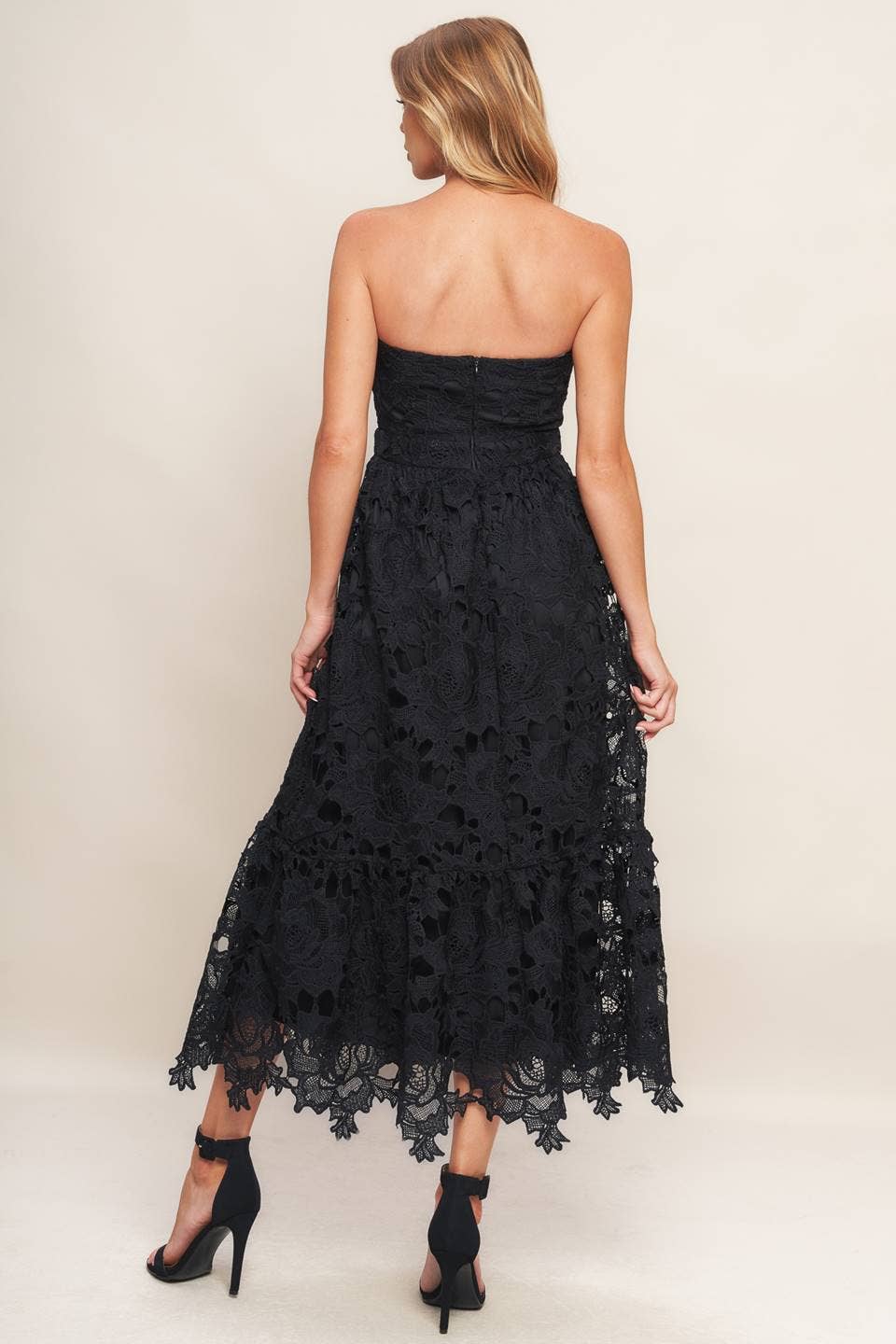 Fany Lace Black Dress