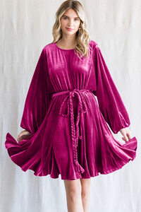 Vanessa Velvet Dress