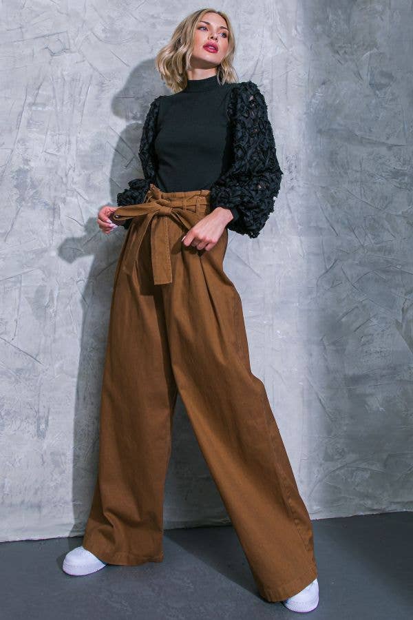 A twill pant - IP8083