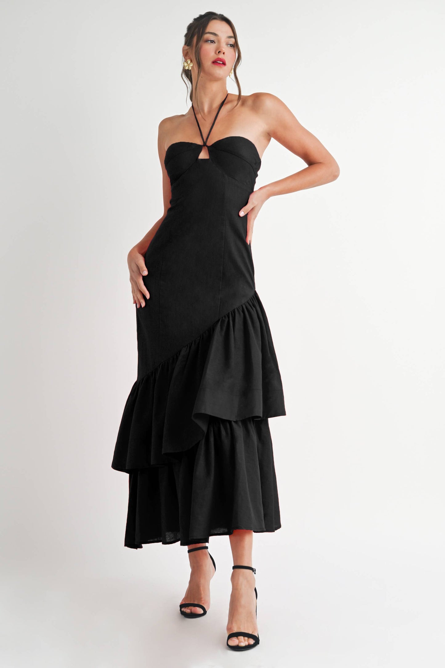 Aisha Ruffle Dress