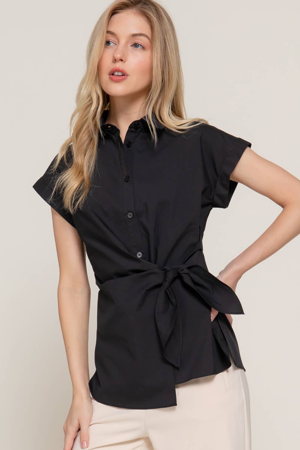 Ella Short Dolman Sleeve Top