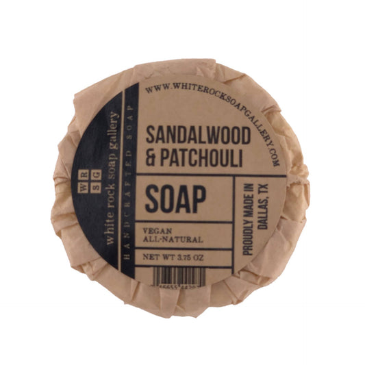 Vegan Handmade Soap: Sandalwood & Patchouli