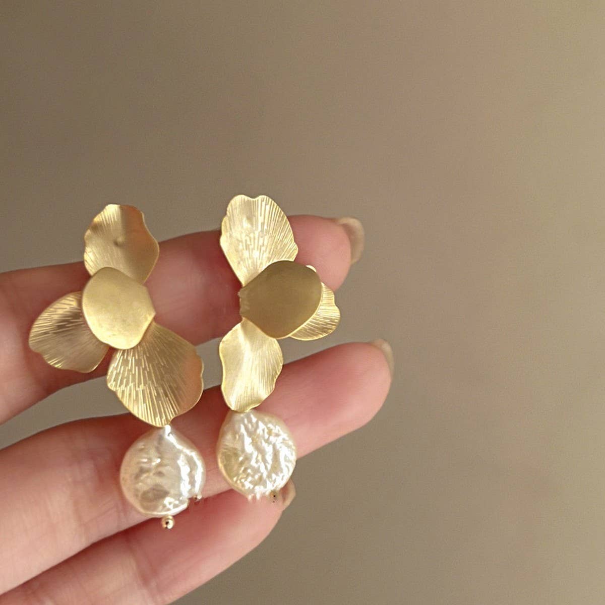 Herminia Petal Earrings