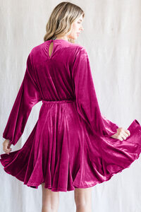 Vanessa Velvet Dress
