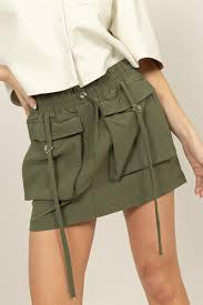 Olivia Cargo Skirt