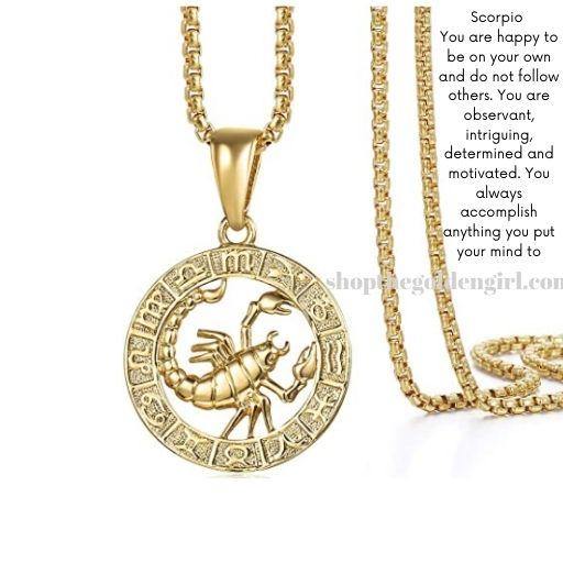 Your Sign Necklace - Shop The Golden Girl