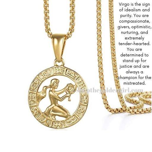 Your Sign Necklace - Shop The Golden Girl