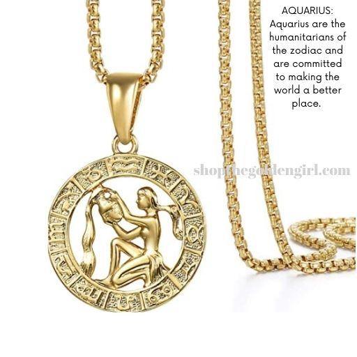 Your Sign Necklace - Shop The Golden Girl