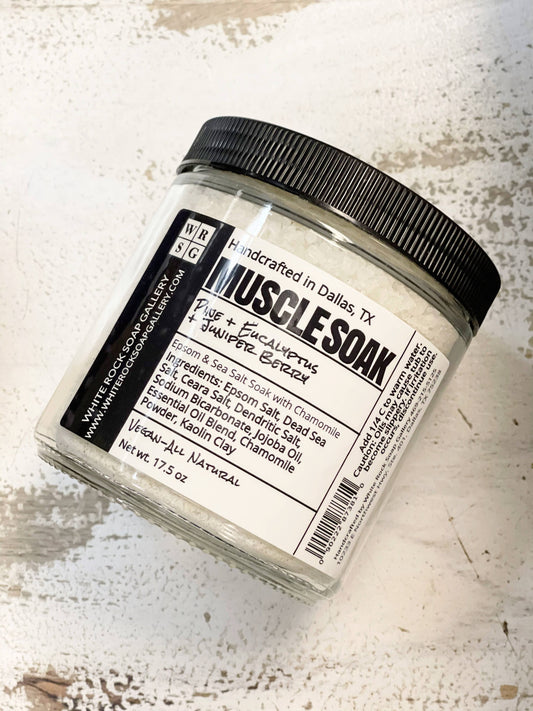 White Rock Soap Gallery Muscle Soak 17.5 oz